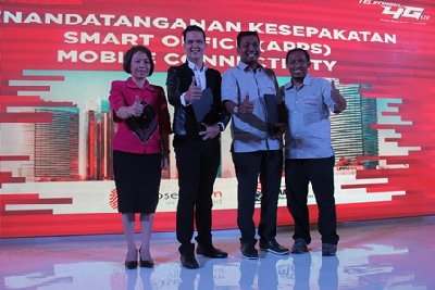 Eabsen Bekerjasama dengan Telkomsel